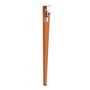 TIPTOE Table Legs Tiptoe Tangerine Red , H: 75 cm