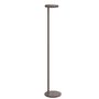 Flos Stehleuchte Oblique von Flos  2700K - warmweiß, Braun matt
