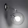 Artemide Miconos parete - Poliert Chrom