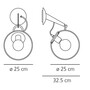 Artemide Miconos parete