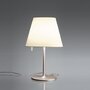 Artemide Melampo Notte / Tavolo Tischleuchte - große Ausführung, Stab bronze-metallic, Schirm Ecrú 