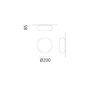Artemide Itka Wall/Ceiling