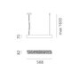 Artemide Calipso Linear System 60 Suspension