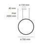 Artemide Discovery Vertical 70 - TW
