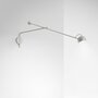 Artemide Ixa L - Wandleuchte - Weissgrau