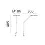 Artemide Vine Light - Tischleuchte fixiert