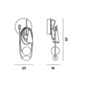 Foscarini Filo Wand