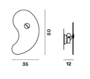 Foscarini Bit Wand - Bit 1