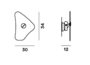 Foscarini Bit Wand - Bit 4