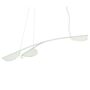 Flos Pendelleuchte Almendra Organic S3 von Flos  Off-White, Kurz