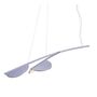 Flos Pendelleuchte Almendra Organic S2 von Flos  Lilac Metallized, Kurz
