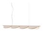 Flos Pendelleuchte Almendra Linear S4 von Flos  Nude