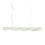 Flos Pendelleuchte Almendra Linear S4 von Flos  Off-White