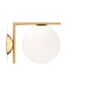 Flos Ceiling/Wall Double IC Lights von Flos  Brass, IC Lights C/W2 Double