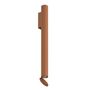 Flos Wandleuchte Flauta Riga Indoor von Flos  Hellrosa RAL 3015, Anodized Copper, H500 Riga
