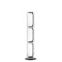 Flos Stehleuchte Noctambule Floor 3 High Cylinders Small Base von Flos  Schwarz