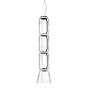 Flos Suspension Noctambule 3 Low Cylinder and Cone von Flos  Schwarz
