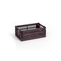 HAY Accessoires HAY Colour Crate S Bordeaux, B: 17 cm / L: 26.5 cm / H: 10.5 cm 