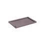 HAY Accessoires Colour Crate Lid Plastic Small von HAY  Bordeaux
