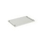 HAY Accessoires Colour Crate Lid Plastic Small von HAY  Grey