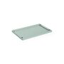 HAY Accessoires Colour Crate Lid Plastic Small von HAY  Sage green