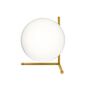 Flos Tischleuchte IC T1 von Flos  messing/gebürstet/H38cm