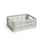 HAY Accessoires HAY Colour Crate M Grey, B: 26.5 cm / L: 34.5 cm / H: 14 cm 