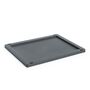 HAY Accessoires Colour Crate Lid Plastic Medium von Hay Charcoal 