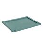 HAY Accessoires Colour Crate Lid Plastic Medium von Hay Dark green