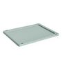 HAY Accessoires Colour Crate Lid Plastic Medium von Hay Sage green