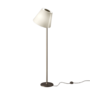 Artemide Artemide Melampo Stehleuchte Stab: Bronze-Metallic, Schirm: Ecrù, Hellrosa RAL 3015, Weiss / Weiss