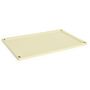 HAY Accessoires Colour Crate Lid Plastic Large von Hay Light yellow 