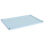 HAY Accessoires Colour Crate Lid Plastic Large von Hay Soft Blue