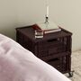 Aufbewahrungsbox von Hay Colour Crate Large mit Kunststoff Deckel