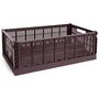 HAY Accessoires Aufbewahrungsbox Colour Crate XL von Hay Bordeaux
