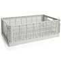 HAY Accessoires Aufbewahrungsbox Colour Crate XL von Hay Grey