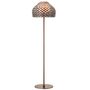 Flos Stehleuchte Tatou von Flos  Hellrosa RAL 3015, Ohne Leuchtmittel, Ocker grau
