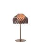 Flos Tischleuchte Tatou 1 von Flos  Hellrosa RAL 3015, Ohne Leuchtmittel, Ocker grau