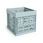 HAY Accessoires Colour Crate Cube von Hay Dusty Blue