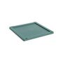 HAY Accessoires Colour Crate Lid Plastic Cube von Hay Dark green