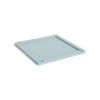 HAY Accessoires Colour Crate Lid Plastic Cube von Hay Dusty Blue