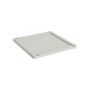 HAY Accessoires Colour Crate Lid Plastic Cube von Hay Grey