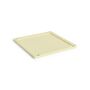 HAY Accessoires Colour Crate Lid Plastic Cube von Hay Light yellow 