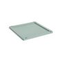 HAY Accessoires Colour Crate Lid Plastic Cube von Hay Sage green