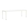 HAY Living Bündiger Esstisch Annex von Hay L: 240 cm, Laminate White, Cream white