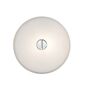 Flos Wandleuchte Mini Button von Flos  Glas, seidig glänzend