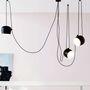Flos Pendelleuchte Aim Set von Flos  Schwarz-2