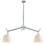 Artemide Artemide Tolomeo Basculante 2 Bracci Pendelleuchte Aluminium