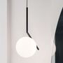 Flos Pendelleuchte IC S2 von Flos  Schwarz-1