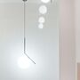 Flos Pendelleuchte IC S2 von Flos  chrom/glänzend/Ø30cm-1